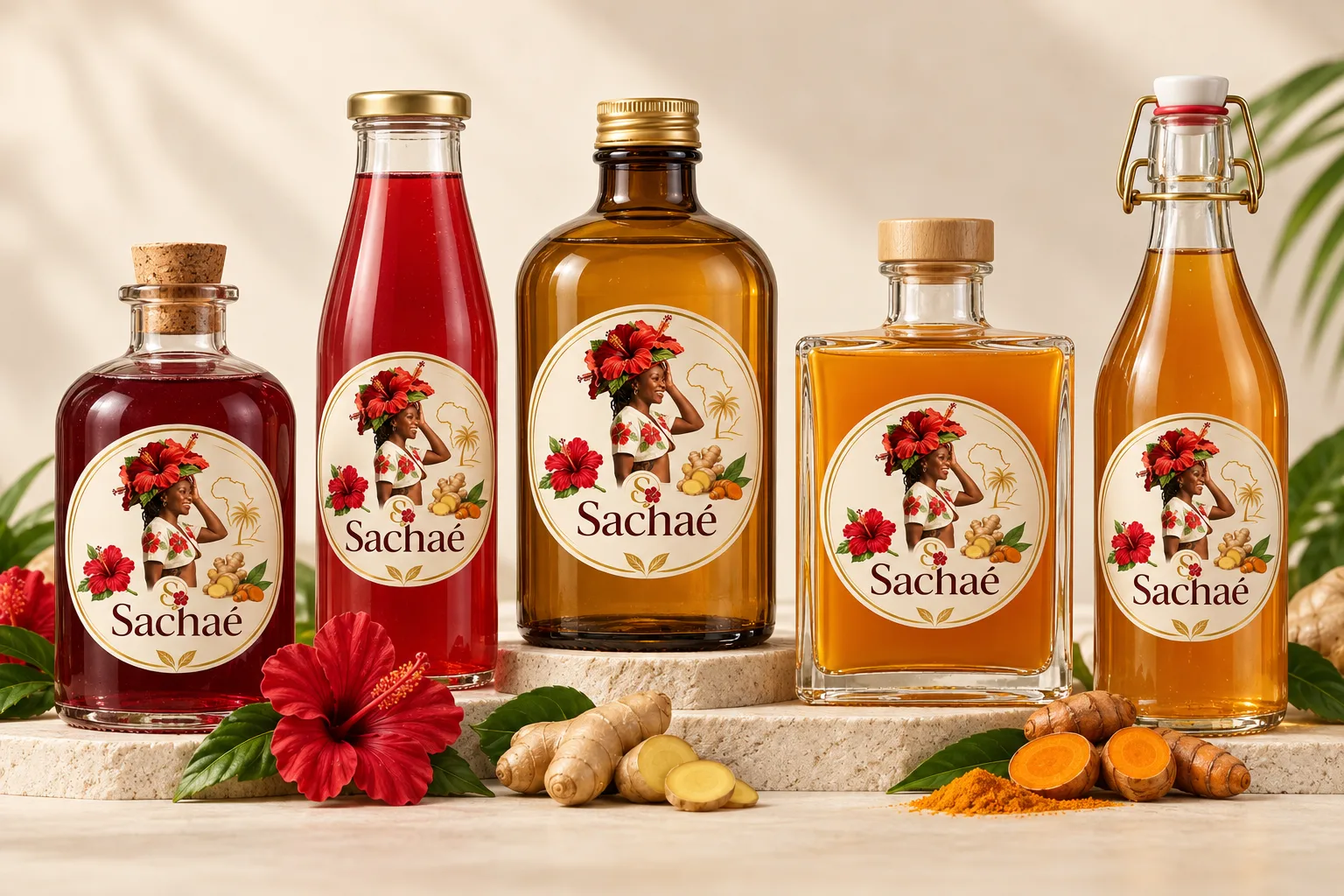 Sélection de bouteilles Sachaé